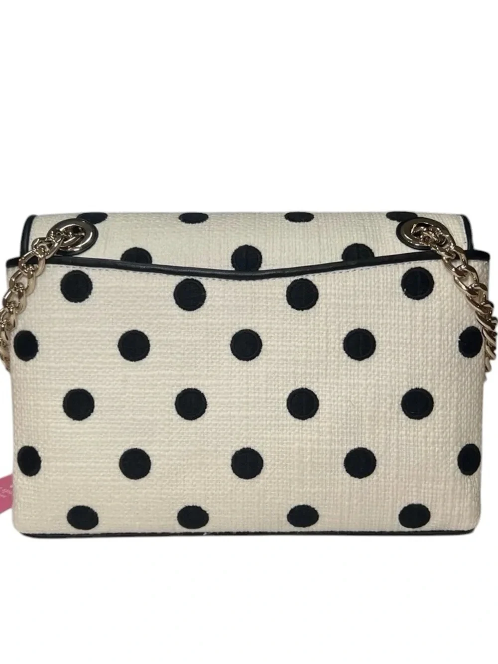 Kate Spade New York Natalia Tweed Medium Flap Convertible Shoulder Bag NWT